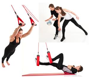 Redcord helps you develop functional strength.